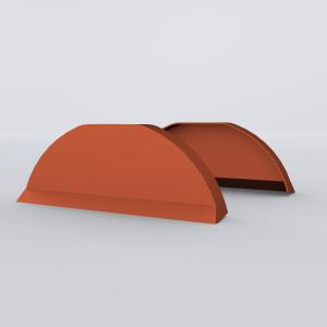End Cap Ridge Tile End Cap Ridge Tile